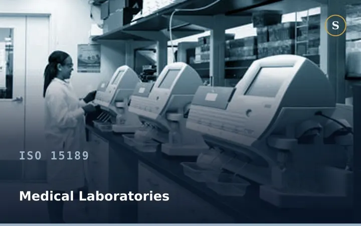 ISO 15189 Medical Laboratories